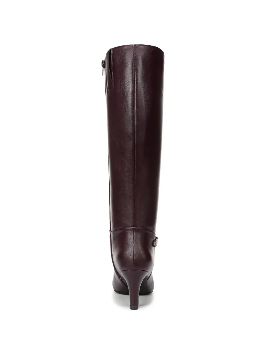 Женские высокие сапоги Glenore LifeStride, Chocolate Plum Faux Leather — изображение 3 из 5
