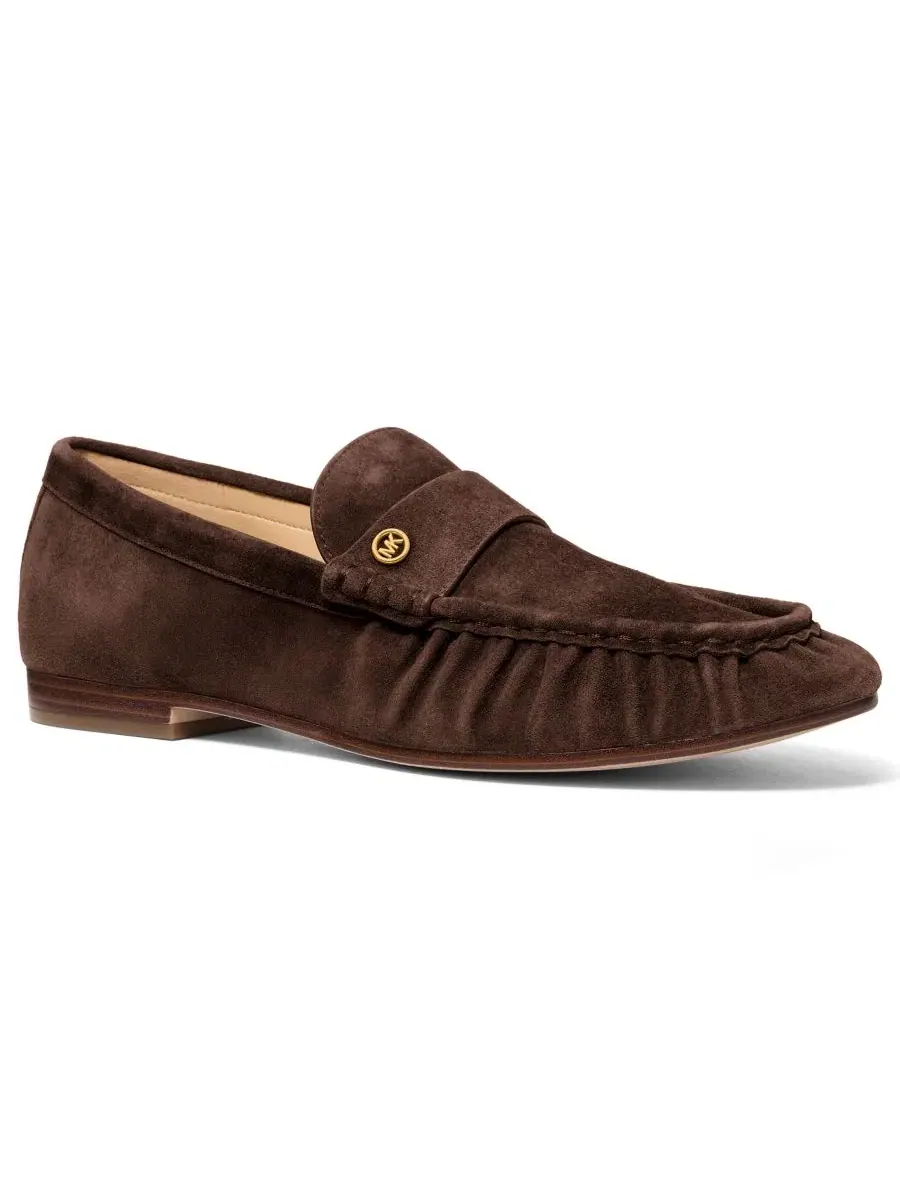 Лоферы женские с защипами Jennings MICHAEL Michael Kors — изображение 1 из 5, шоколадный