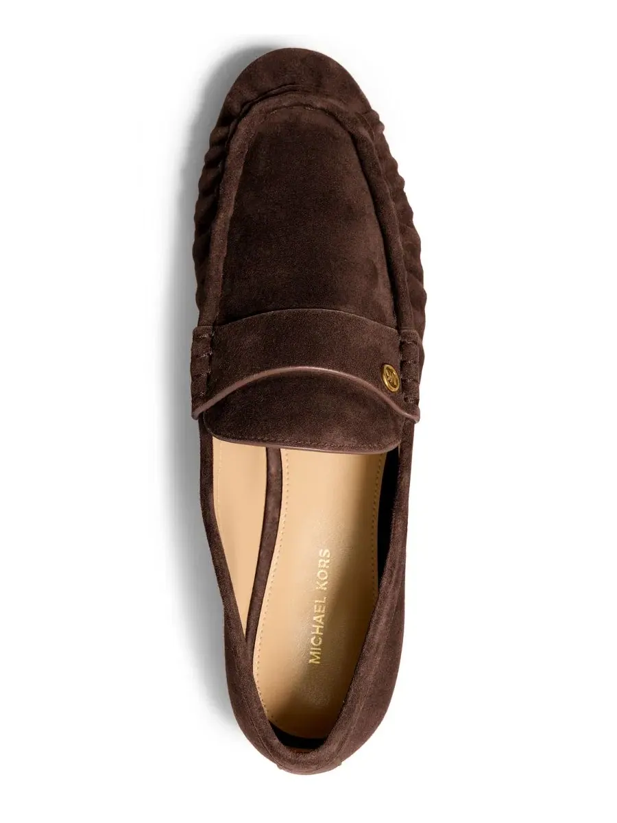 Лоферы женские с защипами Jennings MICHAEL Michael Kors — изображение 3 из 5, шоколадный