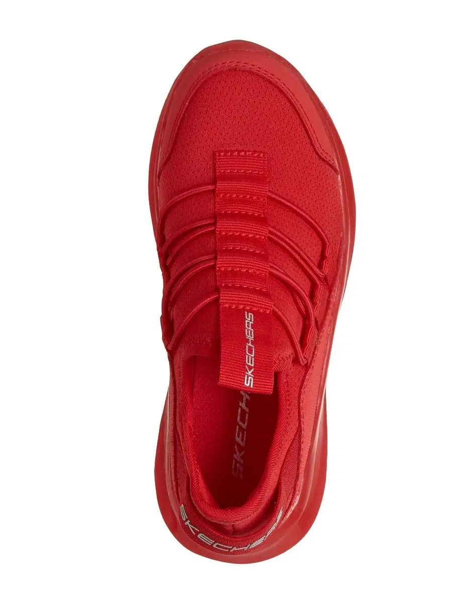 Кроссовки детские с цельноформованной подошвой Skechers — изображение 5 из 6, красный