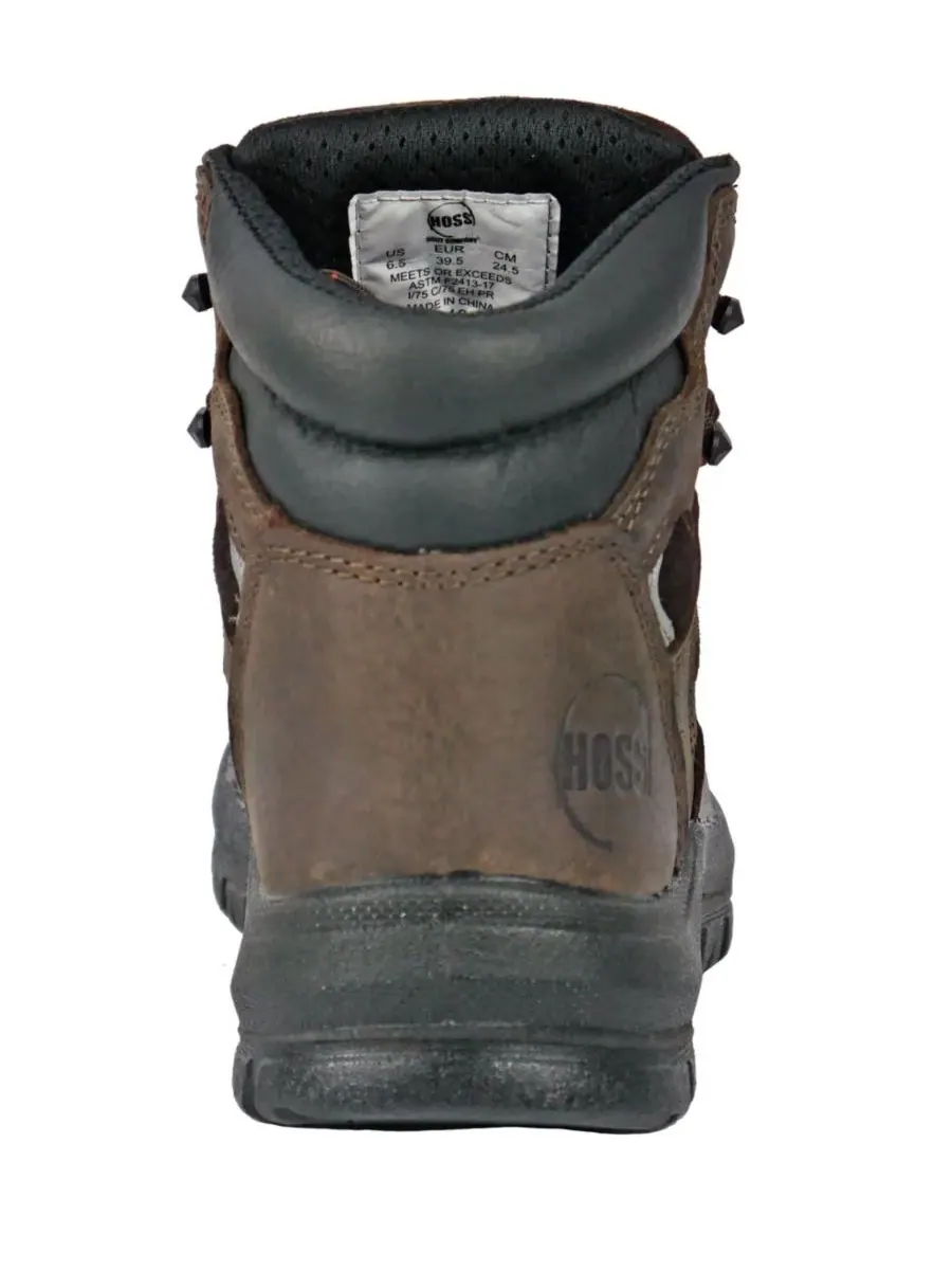 Мужские рабочие ботинки HOSS Lorne 6 дюймов с композитным носком Hoss Boot Company — изображение 3 из 6, коричневый