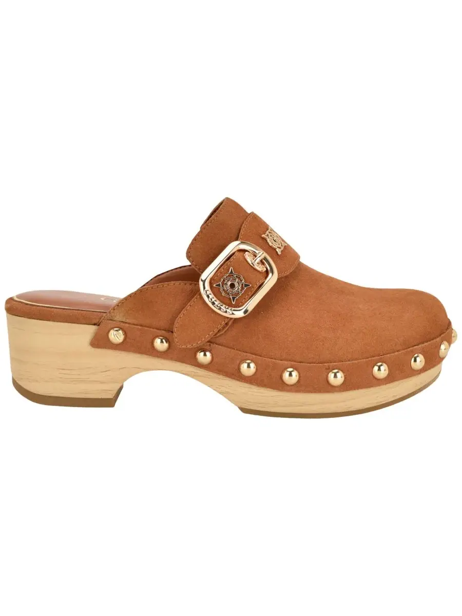 Деревянные сабо на платформе Grisee GUESS — изображение 2 из 5, натуральный/бежевый