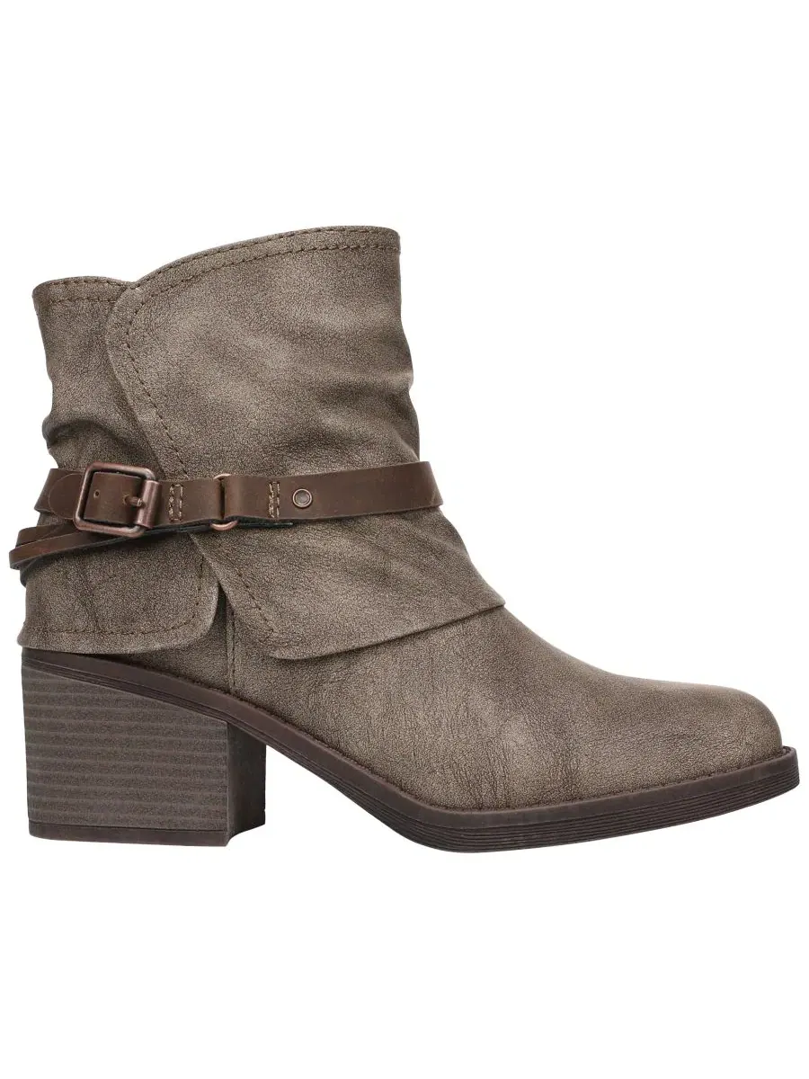 Ботильоны Marta с блок-каблуком Blowfish Malibu, Taupe Faux Nubuck — изображение 2 из 5