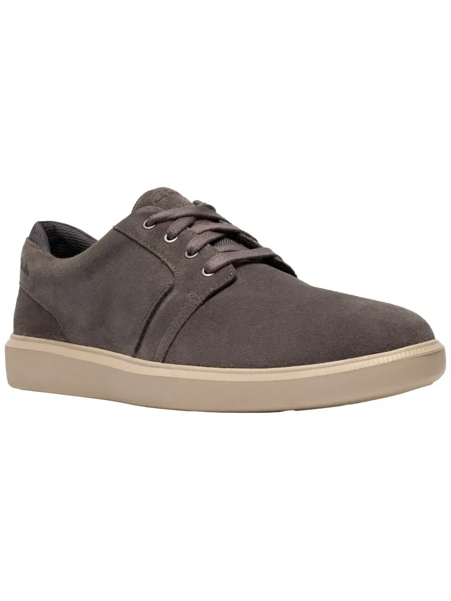 Туфли мужские Clarks Brodin Seam на шнуровке, серый замша