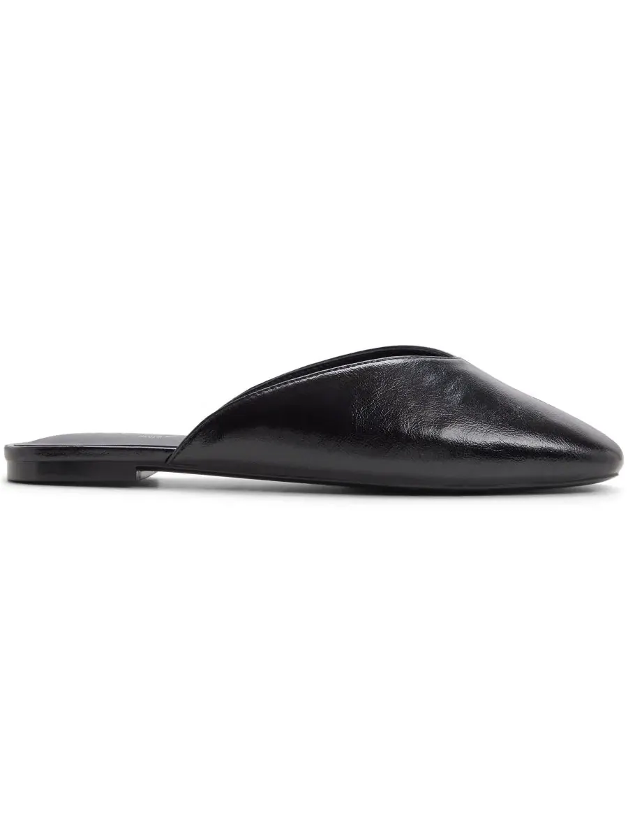 Балетки Aletaa Square Toe Slip-On Flats ALDO — изображение 2 из 5, черный