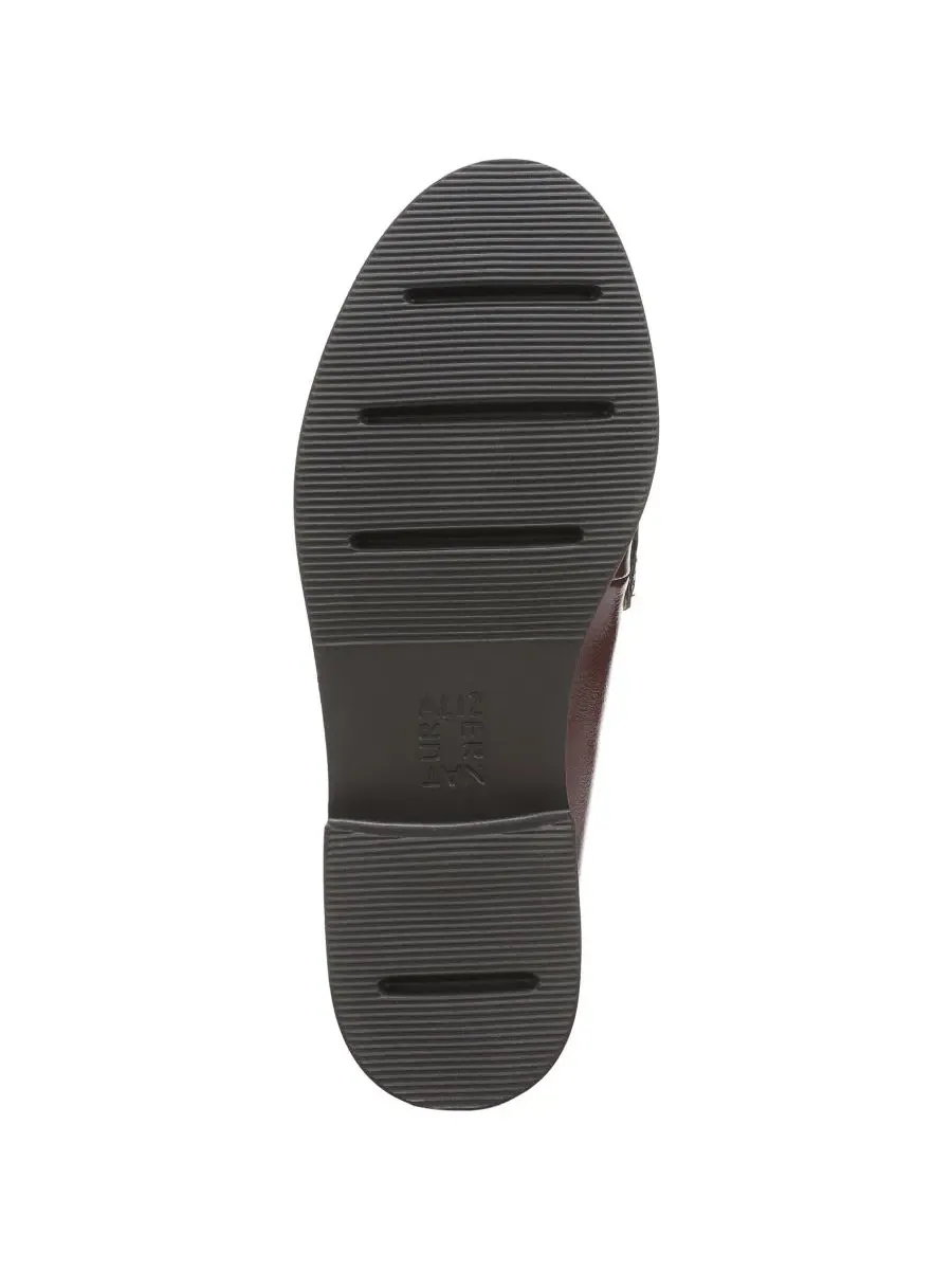 Лоферы Pryce Slip-On с каблуком 3 см, бренд Naturalizer — изображение 5 из 5, винный красный