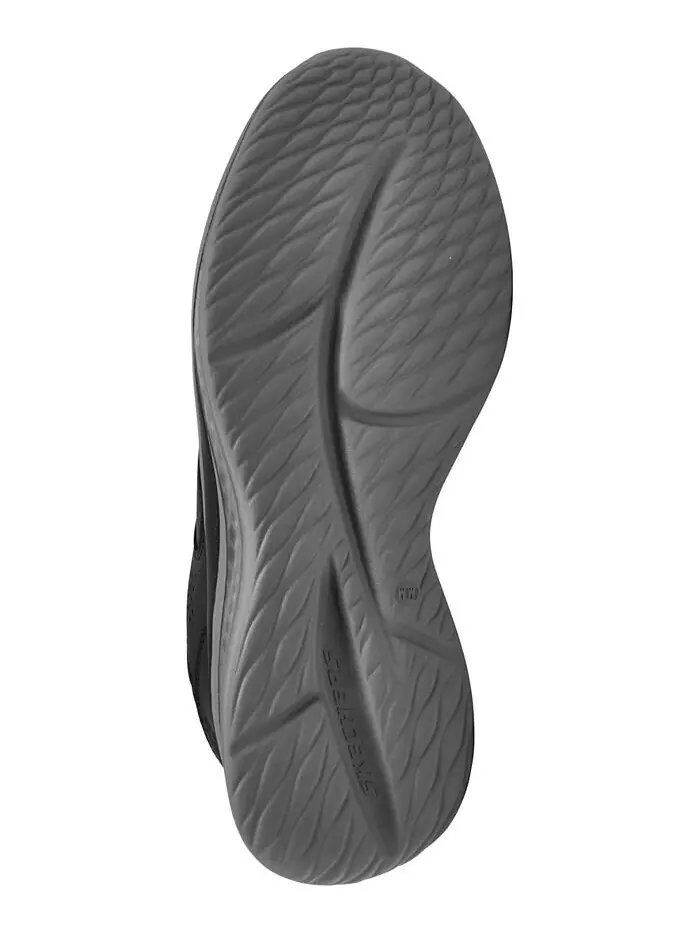 Мужские кроссовки свободного кроя Slade - Breyer Wide Width Casual от Finish Line Skechers — изображение 2 из 6, черный/серый