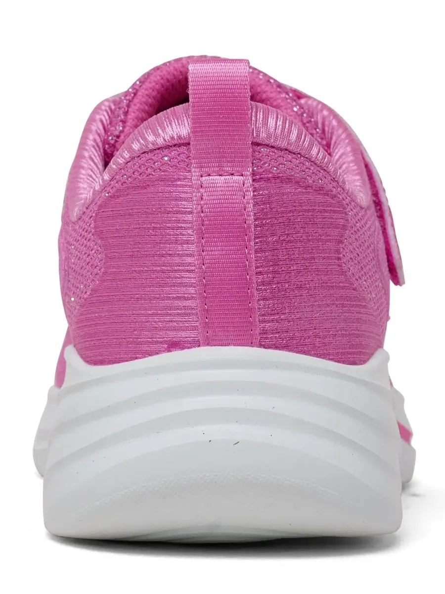 Кроссовки с блестящим верхом и ремешком Wave 92 Skechers — изображение 4 из 6, розовый