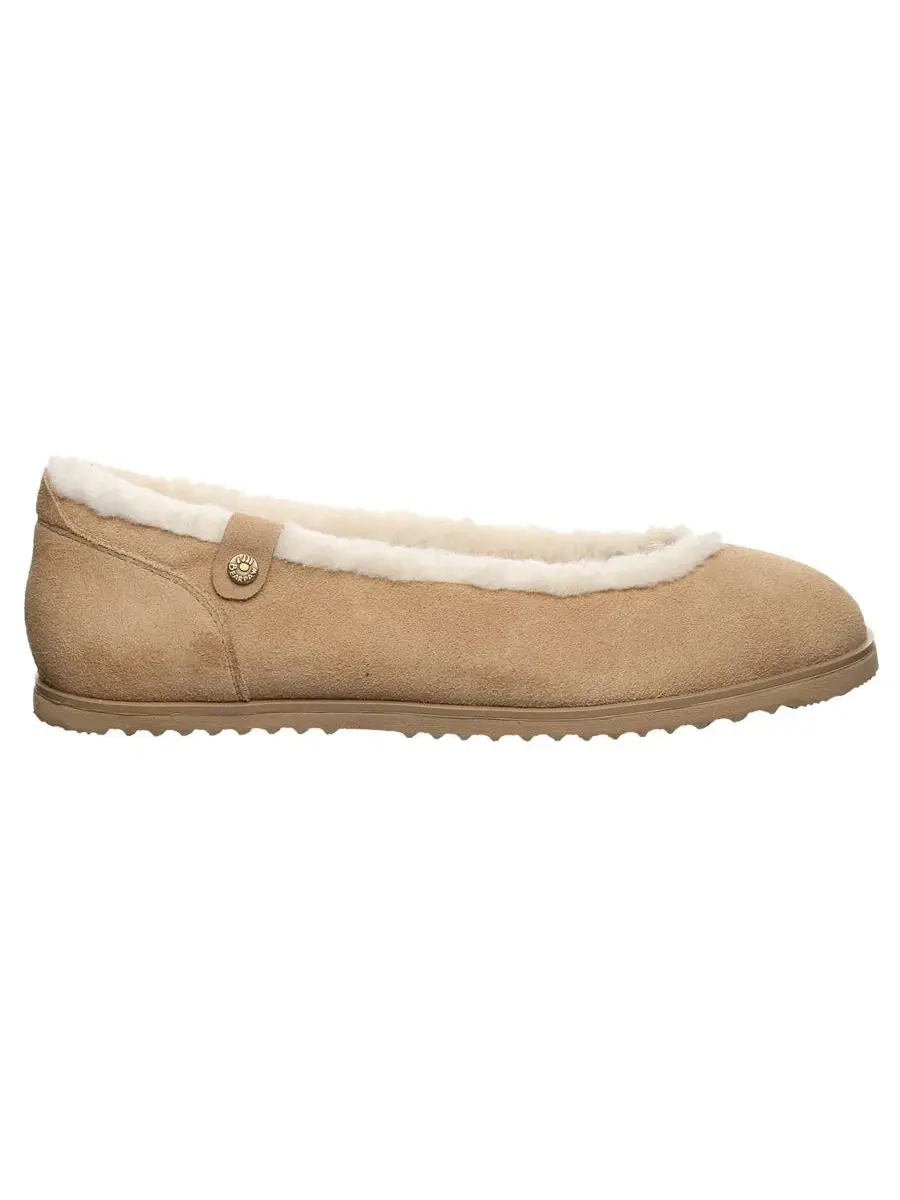Балетки с меховой отделкой Delphi BEARPAW — изображение 2 из 8, коричневый