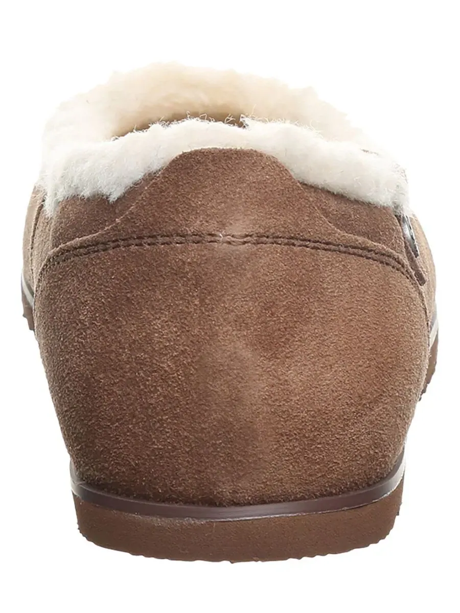Балетки с меховой отделкой Delphi BEARPAW — изображение 3 из 8, какао