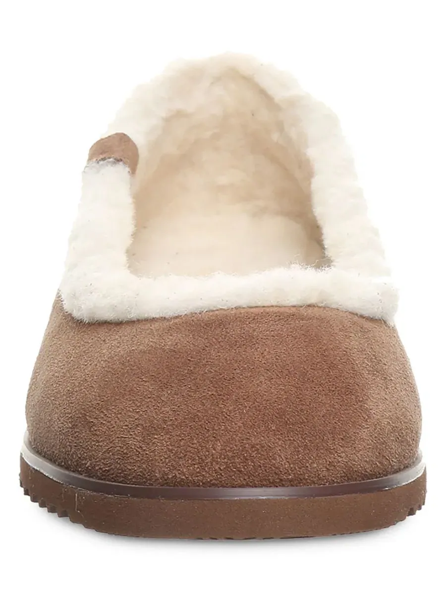 Балетки с меховой отделкой Delphi BEARPAW — изображение 8 из 8, какао