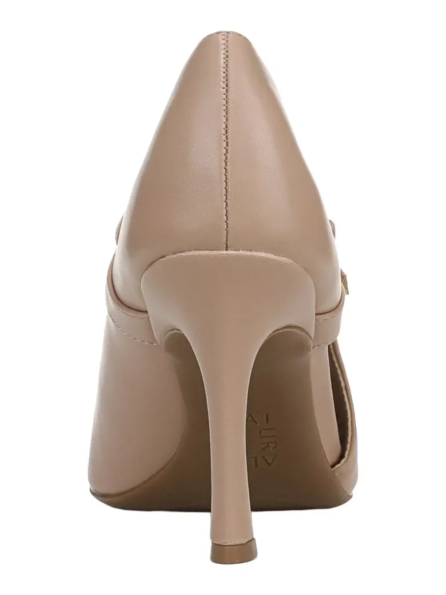 Туфли Mary Jane на каблуке Blakely Buckle Naturalizer, Warm Taupe Faux Leather — изображение 3 из 5