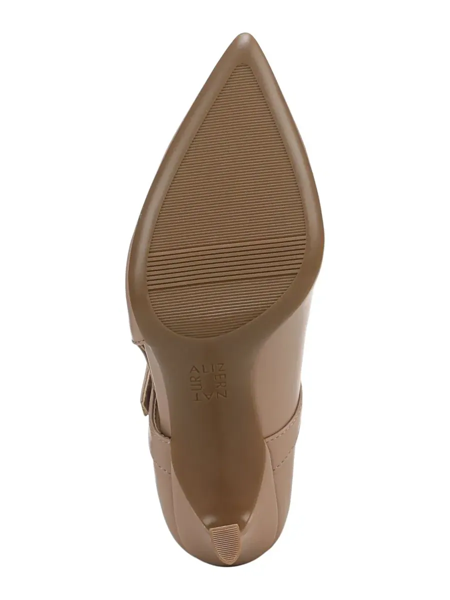 Туфли Mary Jane на каблуке Blakely Buckle Naturalizer, Warm Taupe Faux Leather — изображение 5 из 5