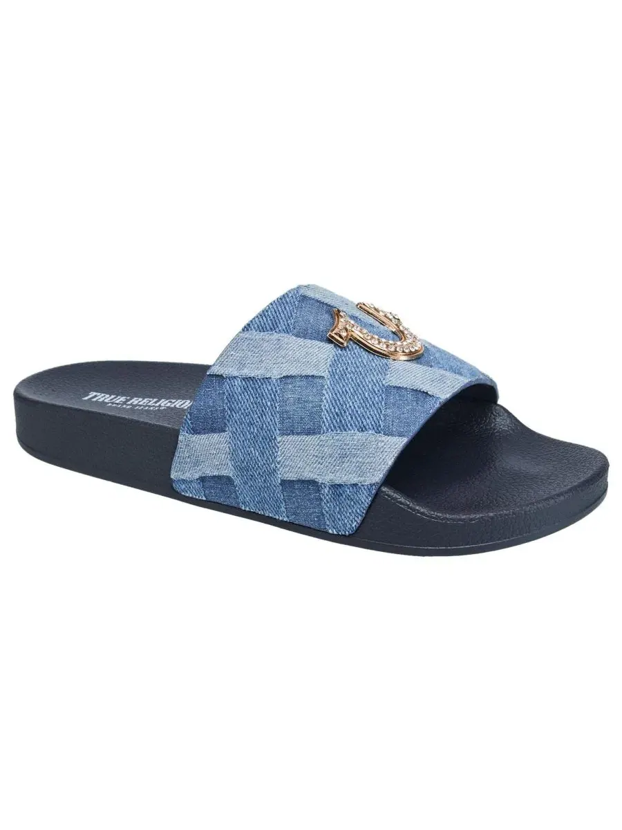 Шлепанцы True Religion Spice с принтом