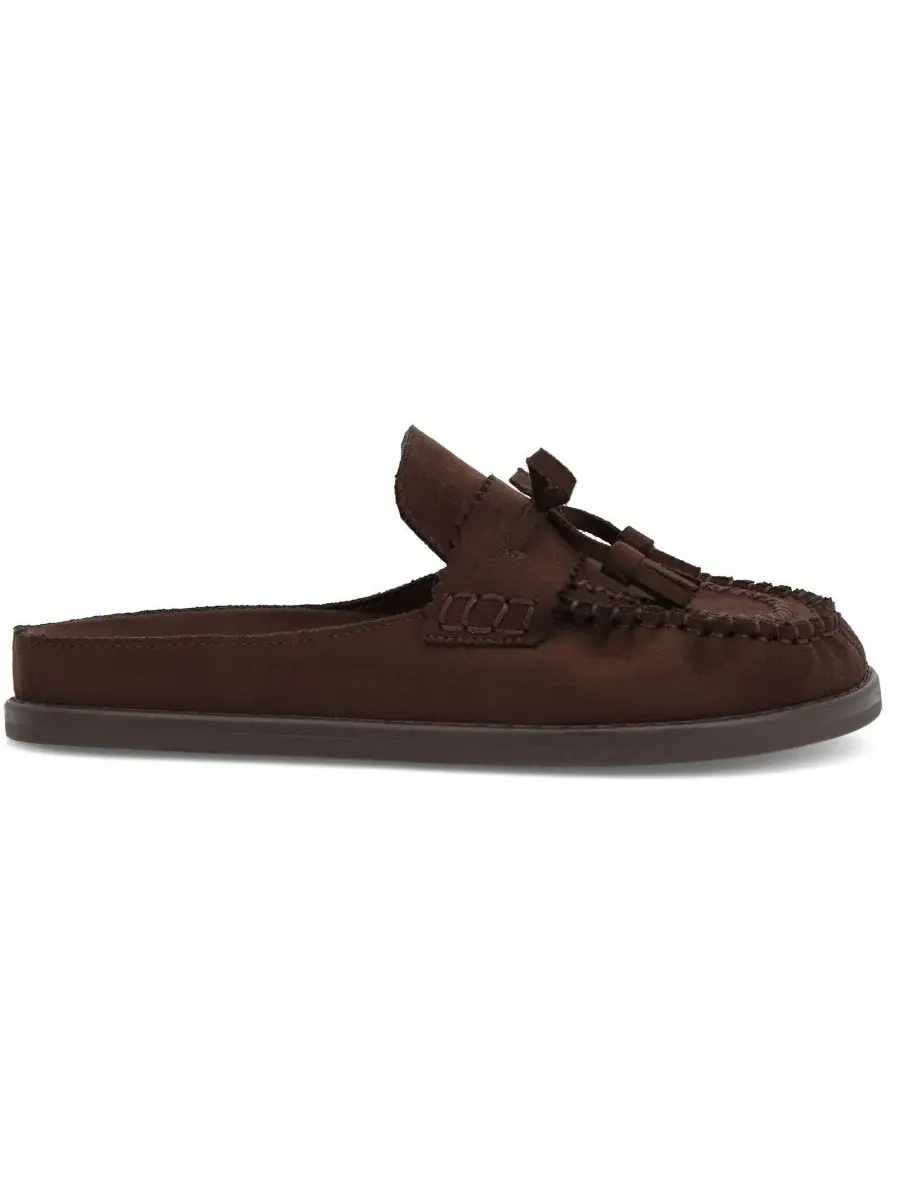 Мокасины-мюли Nesha Moccasin Mule MIA — изображение 2 из 5, шоколад