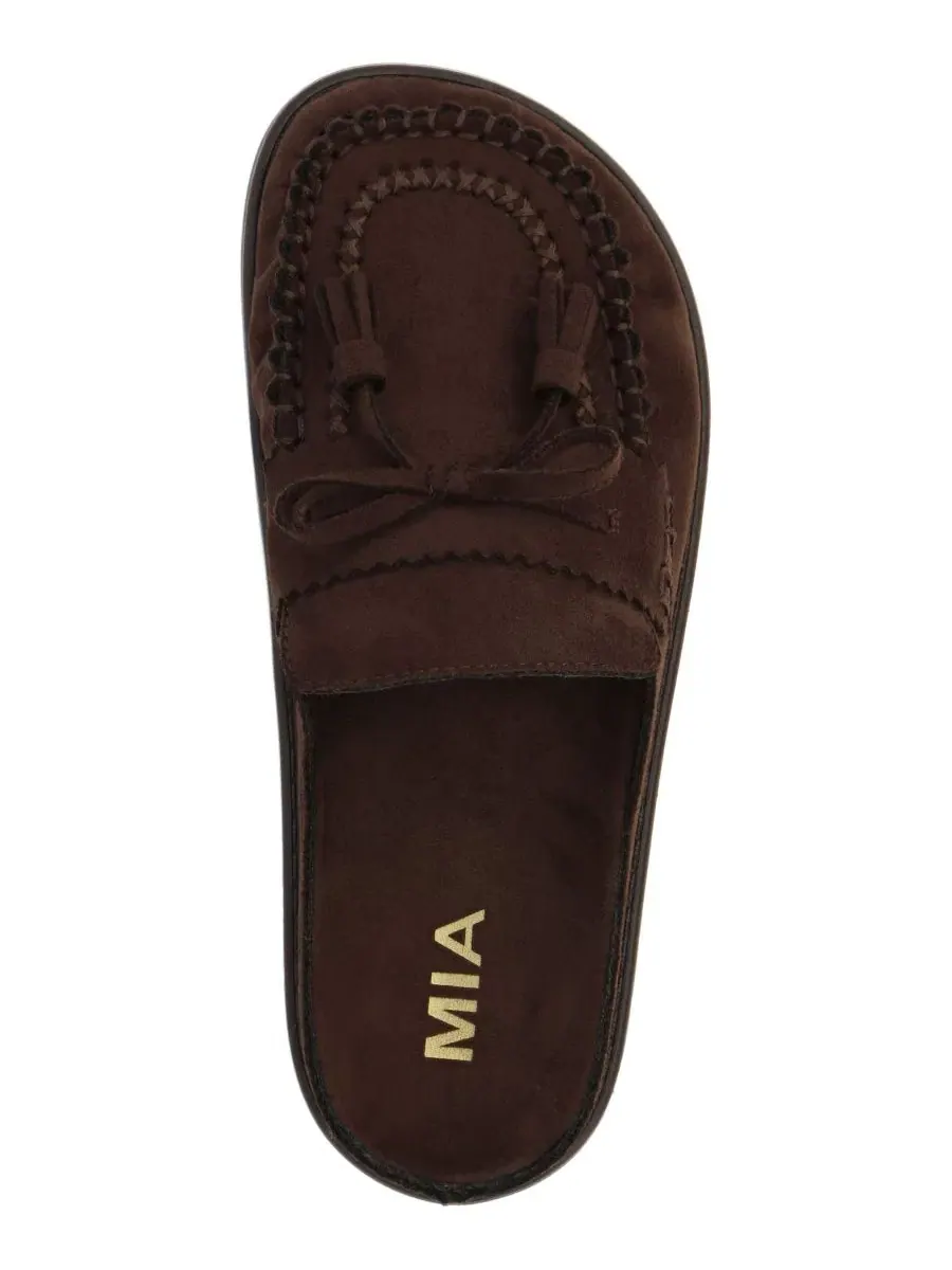 Мокасины-мюли Nesha Moccasin Mule MIA — изображение 4 из 5, шоколад