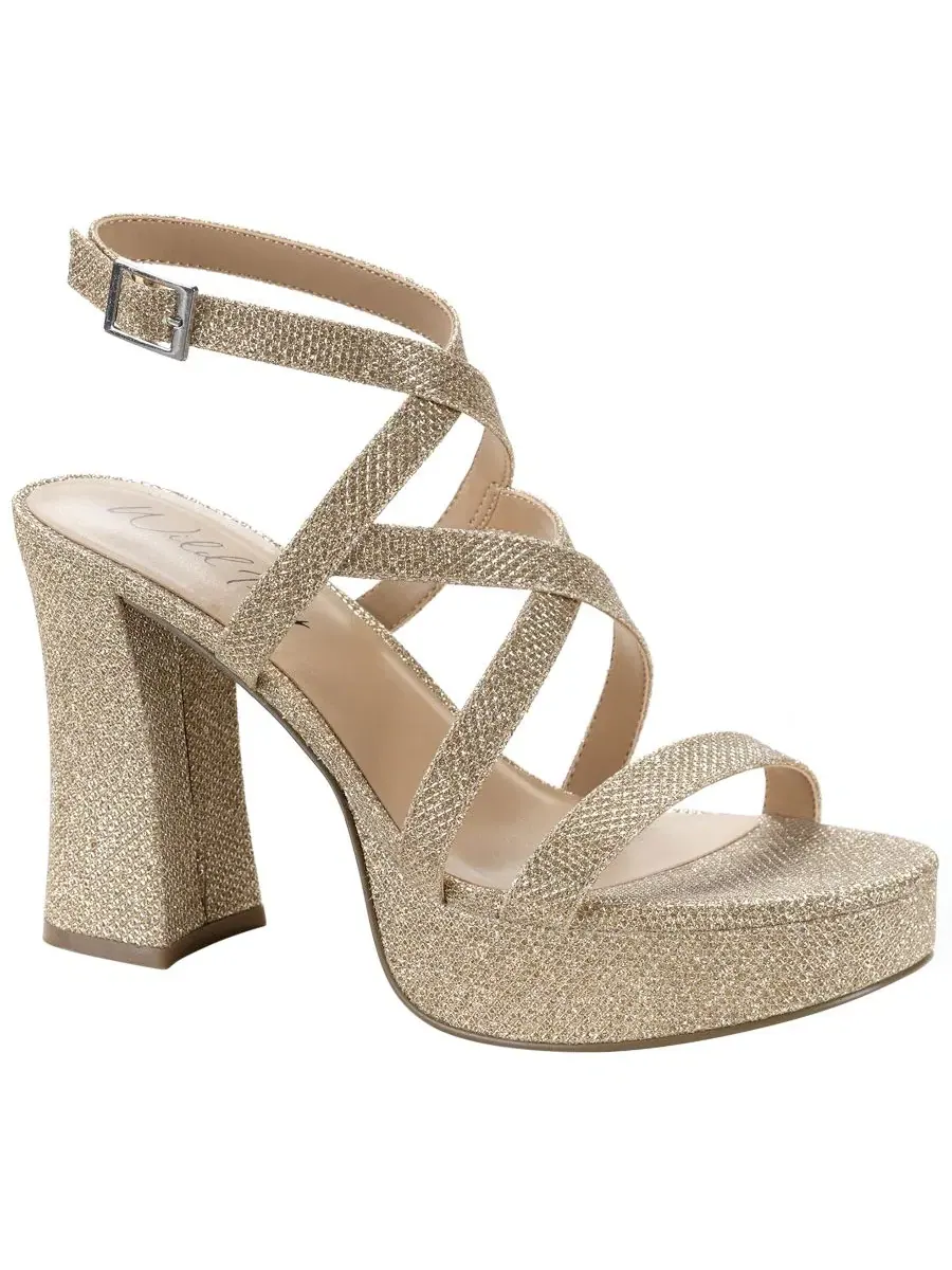 Сандалии на платформе с ремешками Keely Strappy Platform Wild Pair