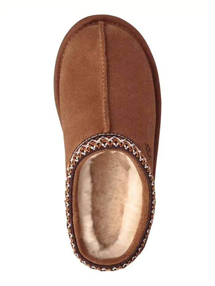 Тапочки-сабо унисекс Little & Big Kids Tasman II Ugg — изображение 4 из 5, орех