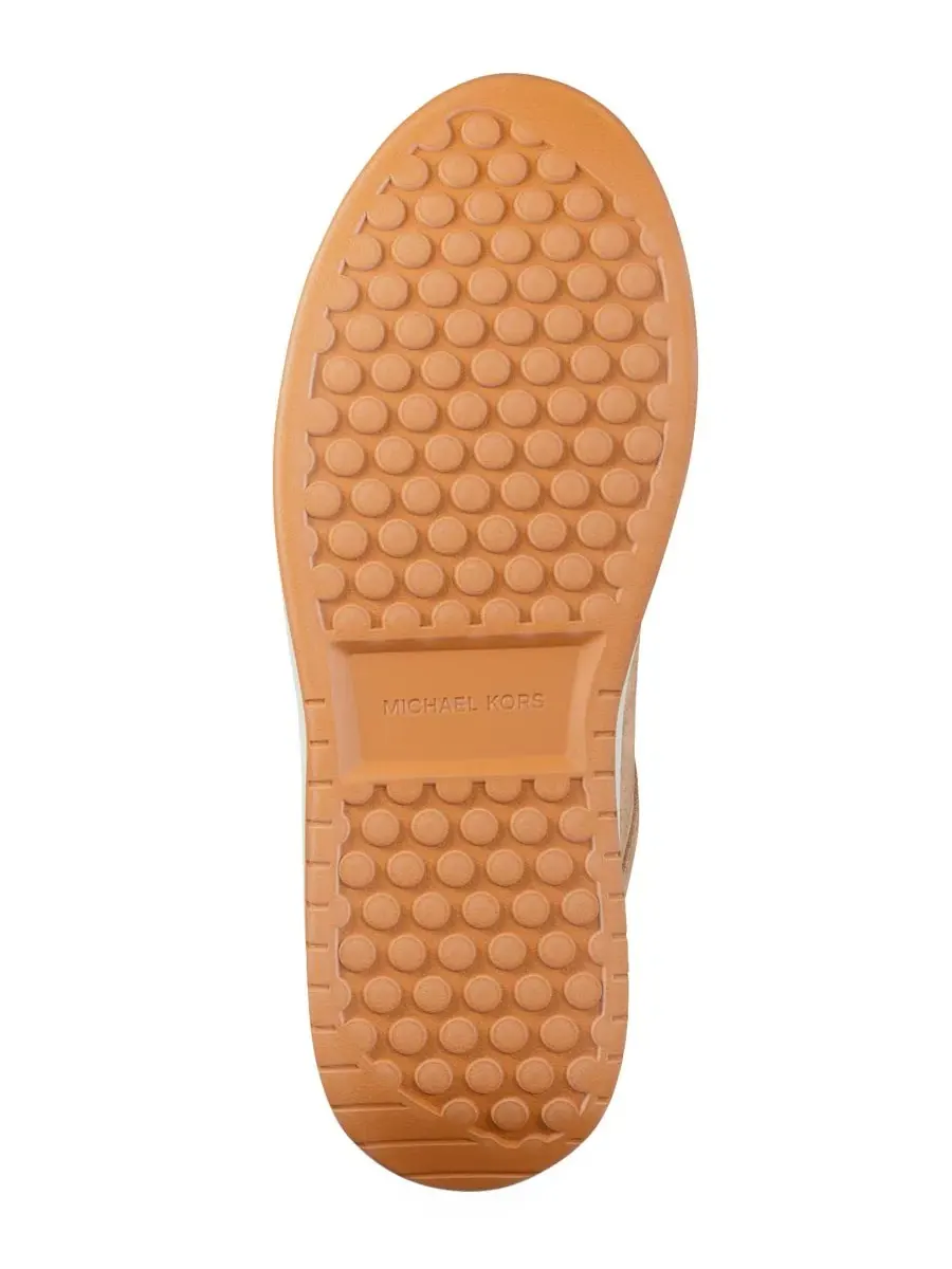 Женские кроссовки на платформе со шнуровкой и логотипом Dottie Michael Kors — изображение 5 из 7, хаки