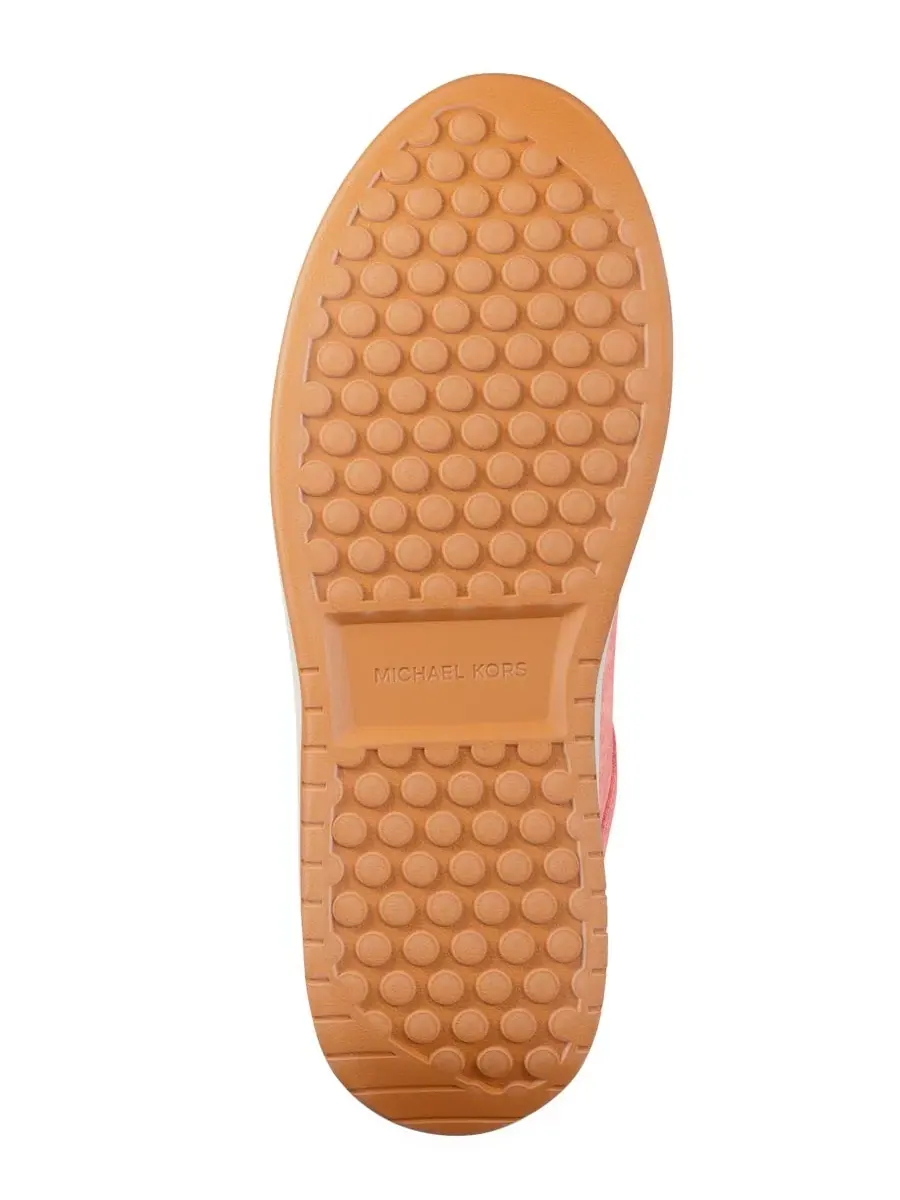 Женские кроссовки на платформе со шнуровкой и логотипом Dottie Michael Kors, Primrose Suede — изображение 5 из 7