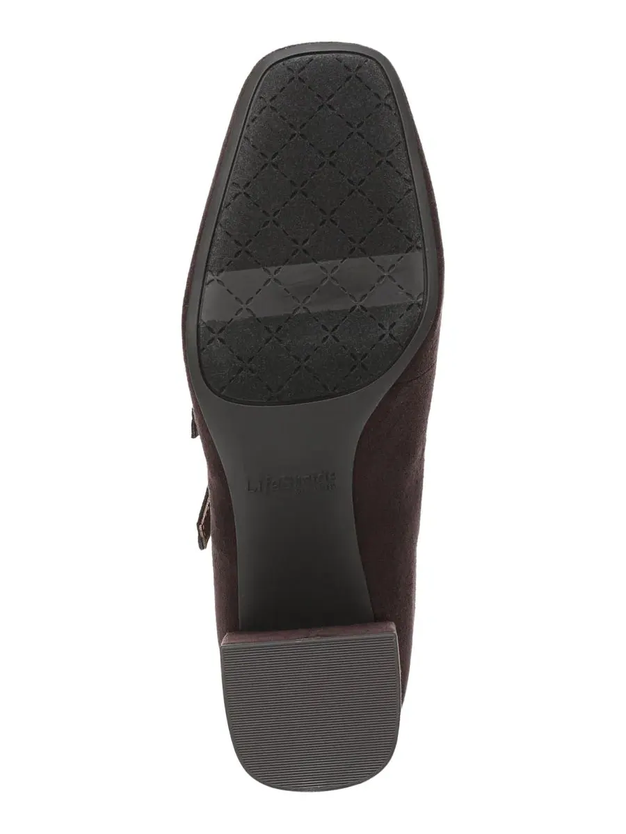 Туфли-лодочки Claudette Mary Jane с блок-каблуком LifeStride, Dark Chocolate Microsuede — изображение 5 из 5