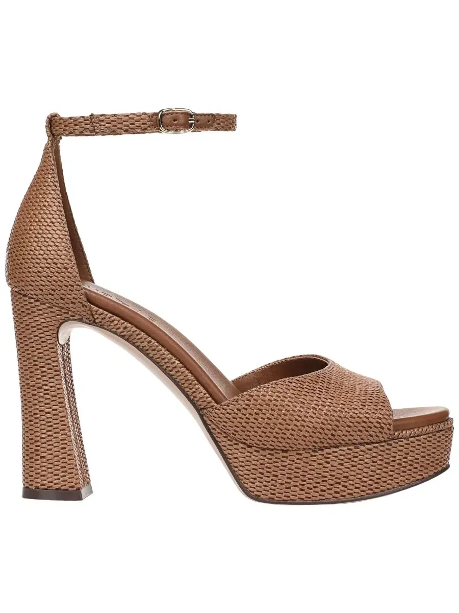 Босоножки с блок-каблуком и платформой Delphie Strappy 27 EDIT Naturalizer — изображение 2 из 5, коричневый