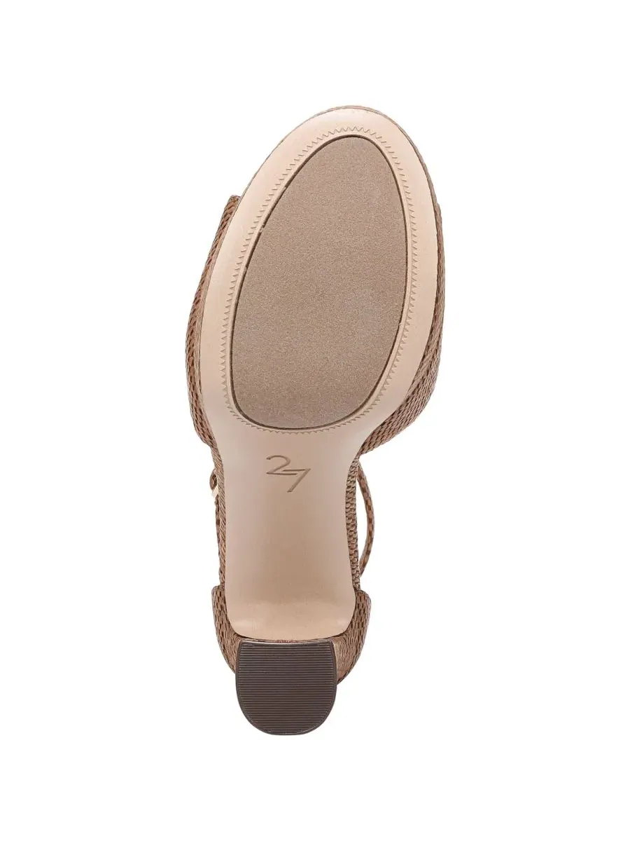 Босоножки с блок-каблуком и платформой Delphie Strappy 27 EDIT Naturalizer — изображение 5 из 5, коричневый