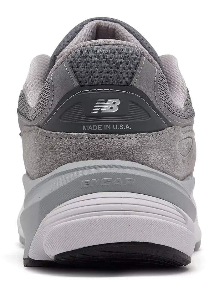 Мужские беговые кроссовки 990 V6 от Finish Line New Balance — изображение 3 из 11, серый