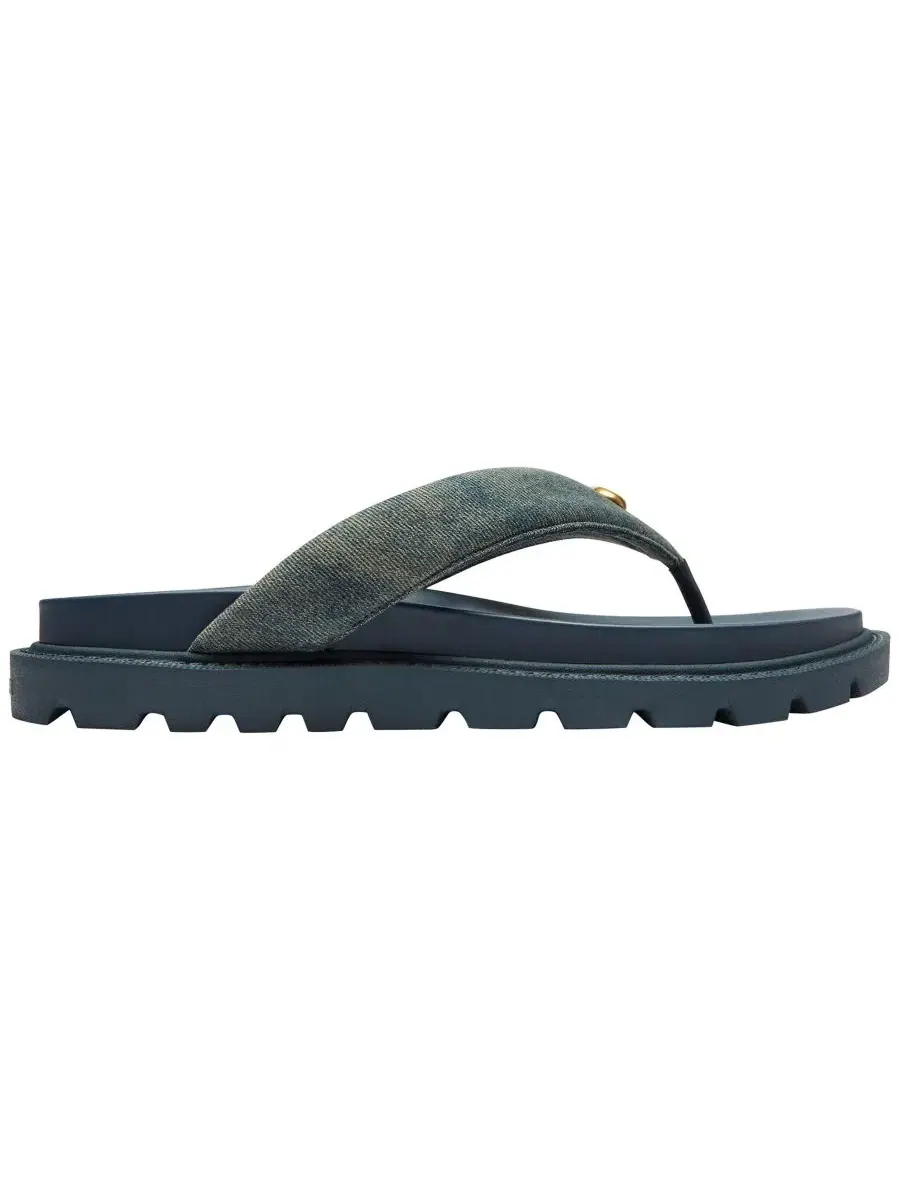 Сандалии-вьетнамки Brynn Thong Slip-On COACH — изображение 2 из 5
