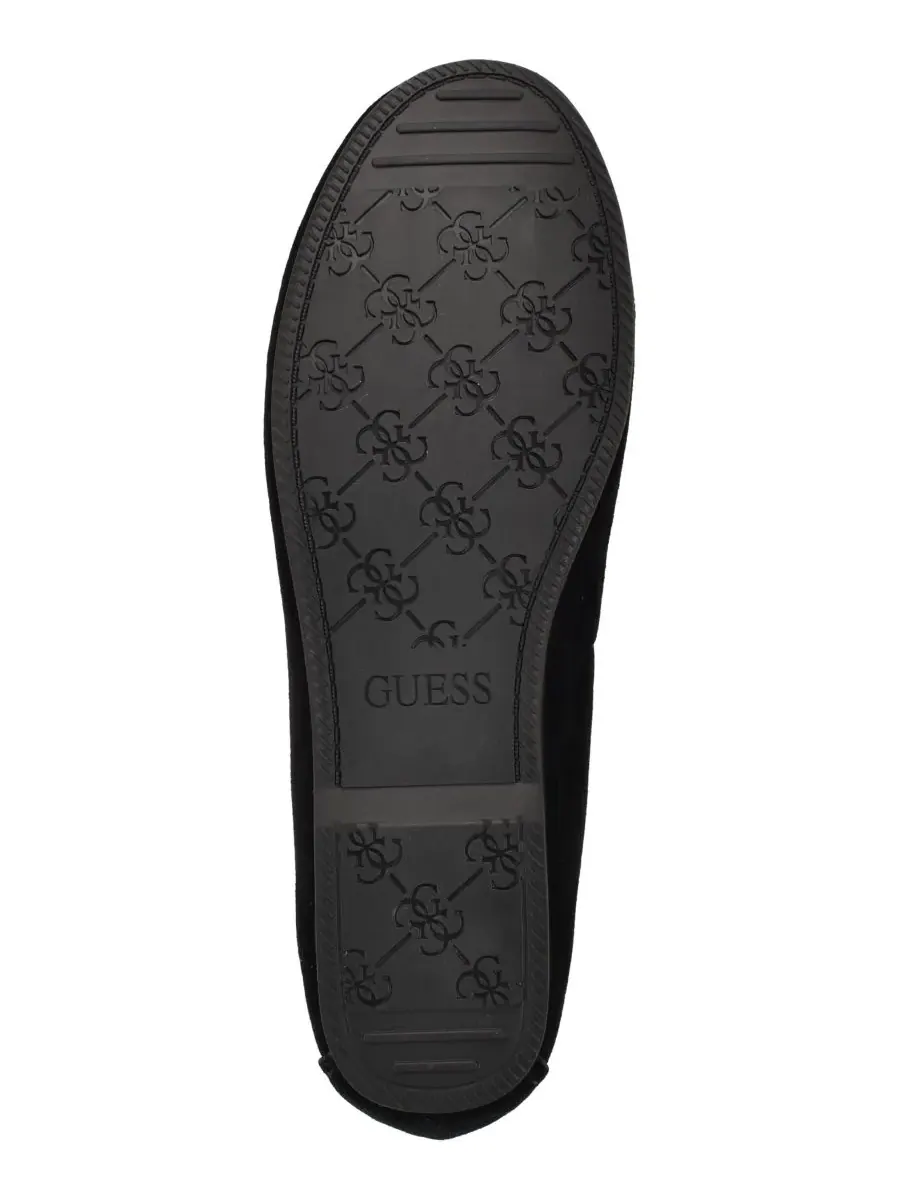 Женские лоферы Aisha из мягкой замши GUESS — изображение 5 из 5, черный
