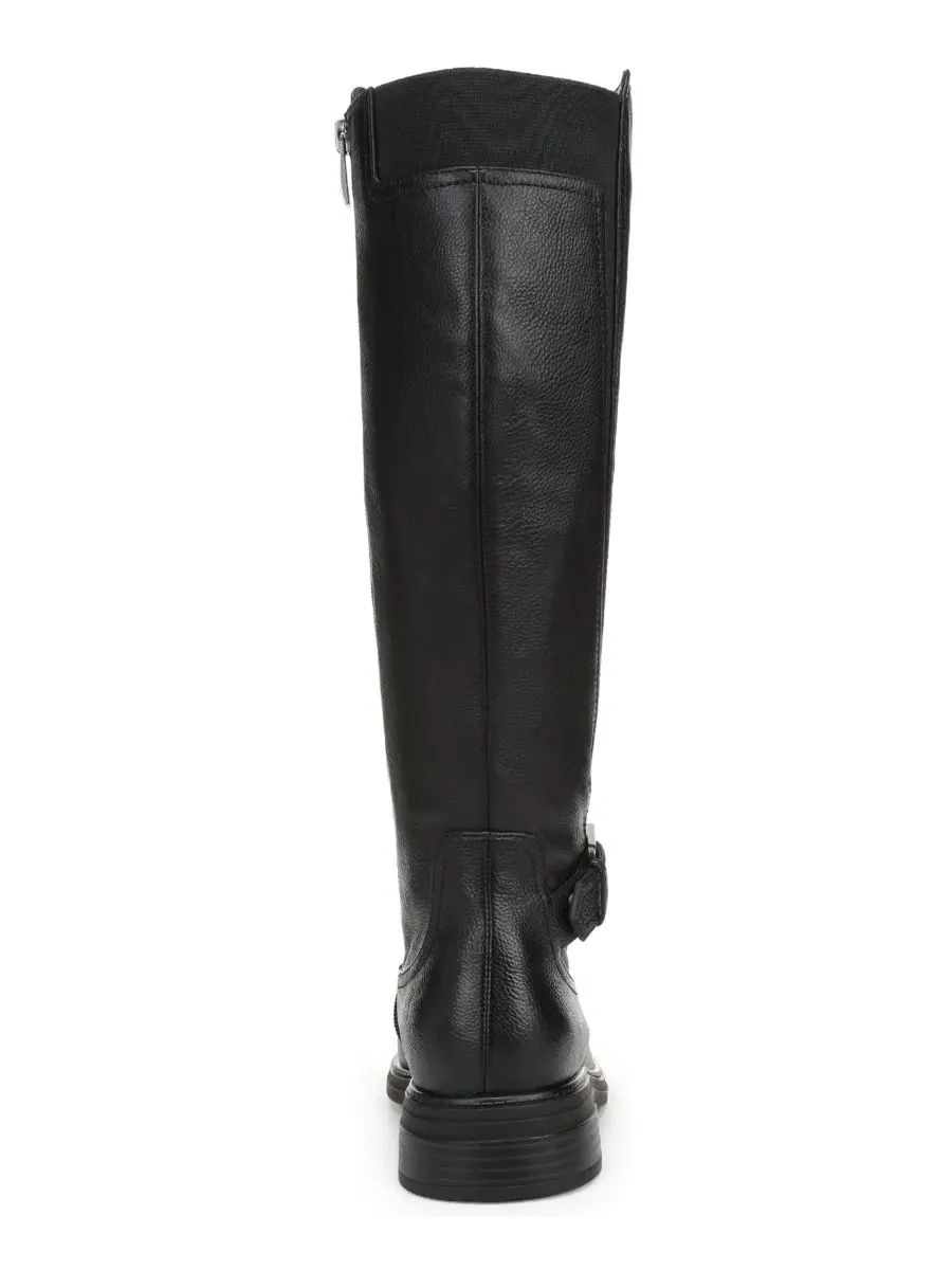 Ботинки женские с молнией, модель Luxe Zipper Tall Naturalizer — изображение 3 из 5, черный