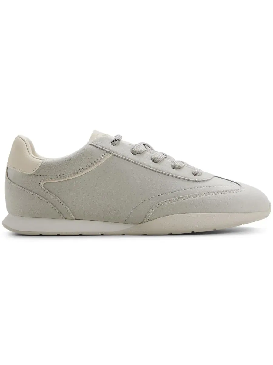 Кроссовки-слипоны женские Lyvie Low Top Jogger Lace-Up ALDO — изображение 2 из 5, светлый серый
