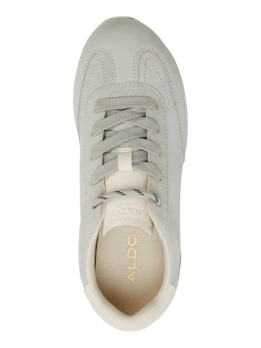 Кроссовки-слипоны женские Lyvie Low Top Jogger Lace-Up ALDO — изображение 4 из 5, светлый серый