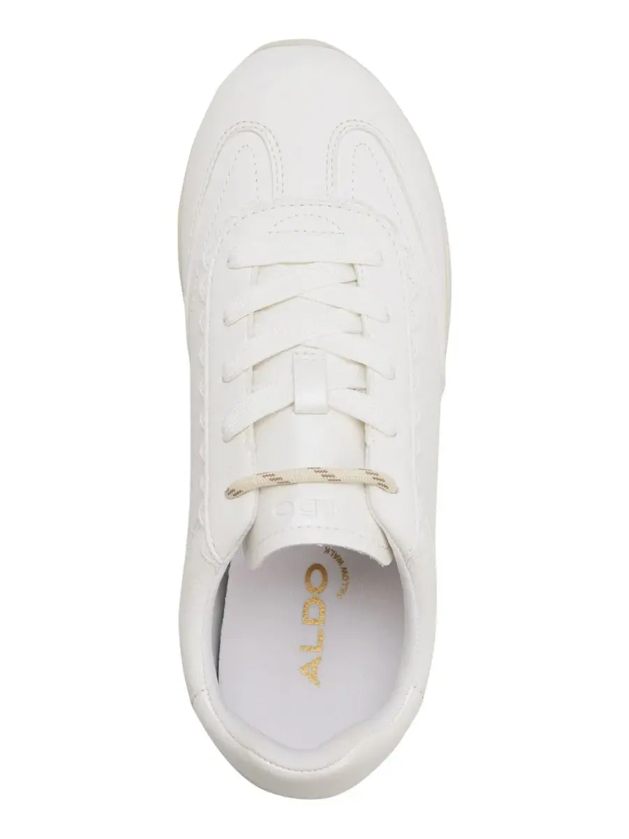Кроссовки-джоггеры Lyvie Low Top Lace-Up ALDO — изображение 4 из 5, белый