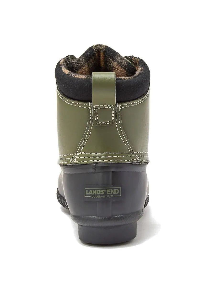 Женские утепленные сапоги-утки Lands' End, Forest moss leather — изображение 4 из 4