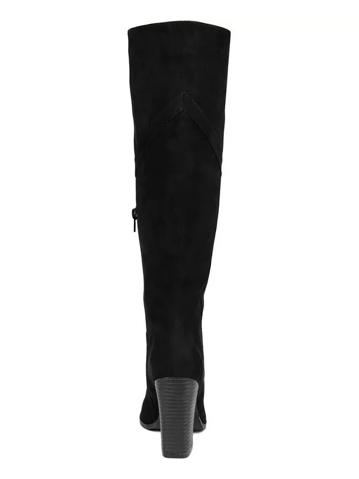 Женские сапоги Kyllie Wide Calf Journee Collection — изображение 24 из 44, бежевый