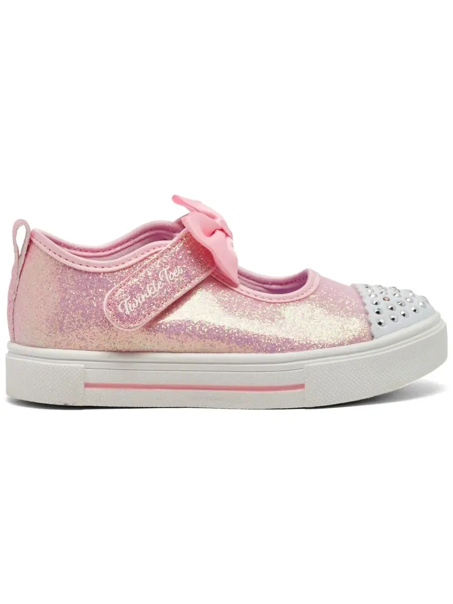 Детские кроссовки для девочек Twinkle Toes: Twinkle Sparks - Precious Jane Casual Sneakers от — изображение 2 из 6, розовый