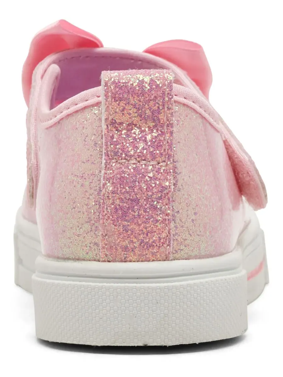 Детские кроссовки для девочек Twinkle Toes: Twinkle Sparks - Precious Jane Casual Sneakers от — изображение 4 из 6, розовый