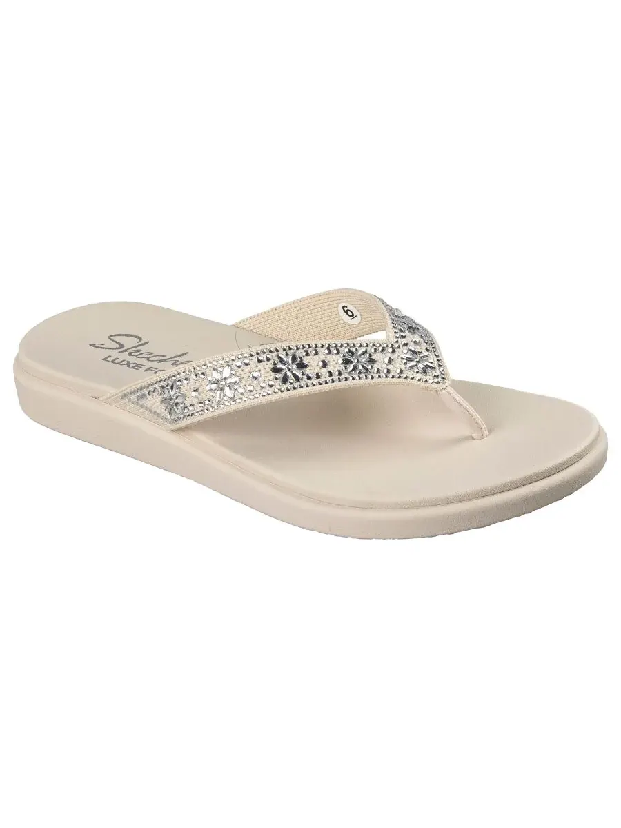 Женские сандалии-шлепанцы Meditation Luxe - Sunny Glow от Finish Line Skechers