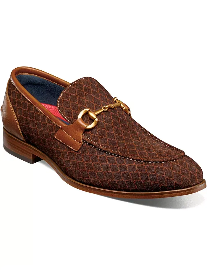 Мужские ботинки Brinkley Moc Toe с металлической вставкой на подъеме Stacy Adams