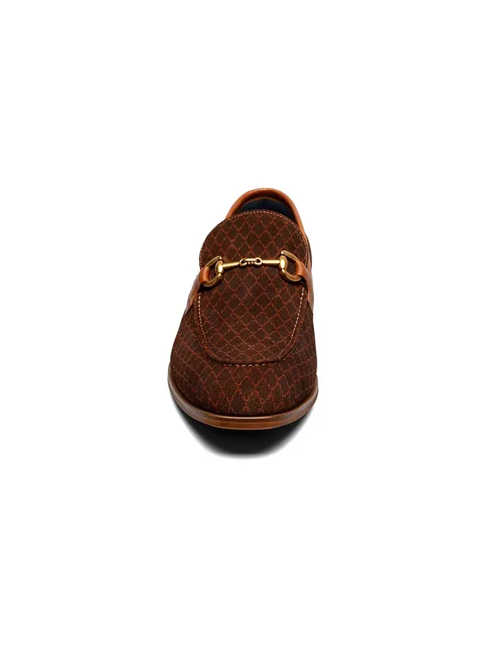 Мужские ботинки Brinkley Moc Toe с металлической вставкой на подъеме Stacy Adams — изображение 2 из 7, бежевый