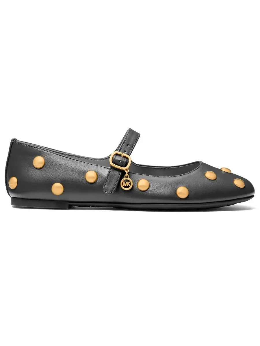 Женские балетки Nellie Flex Mary Jane Michael Kors — изображение 2 из 5, черный