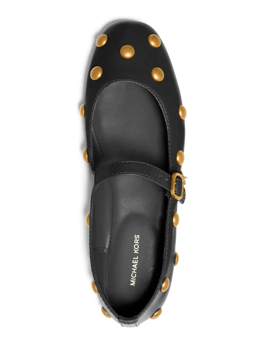 Женские балетки Nellie Flex Mary Jane Michael Kors — изображение 3 из 5, черный