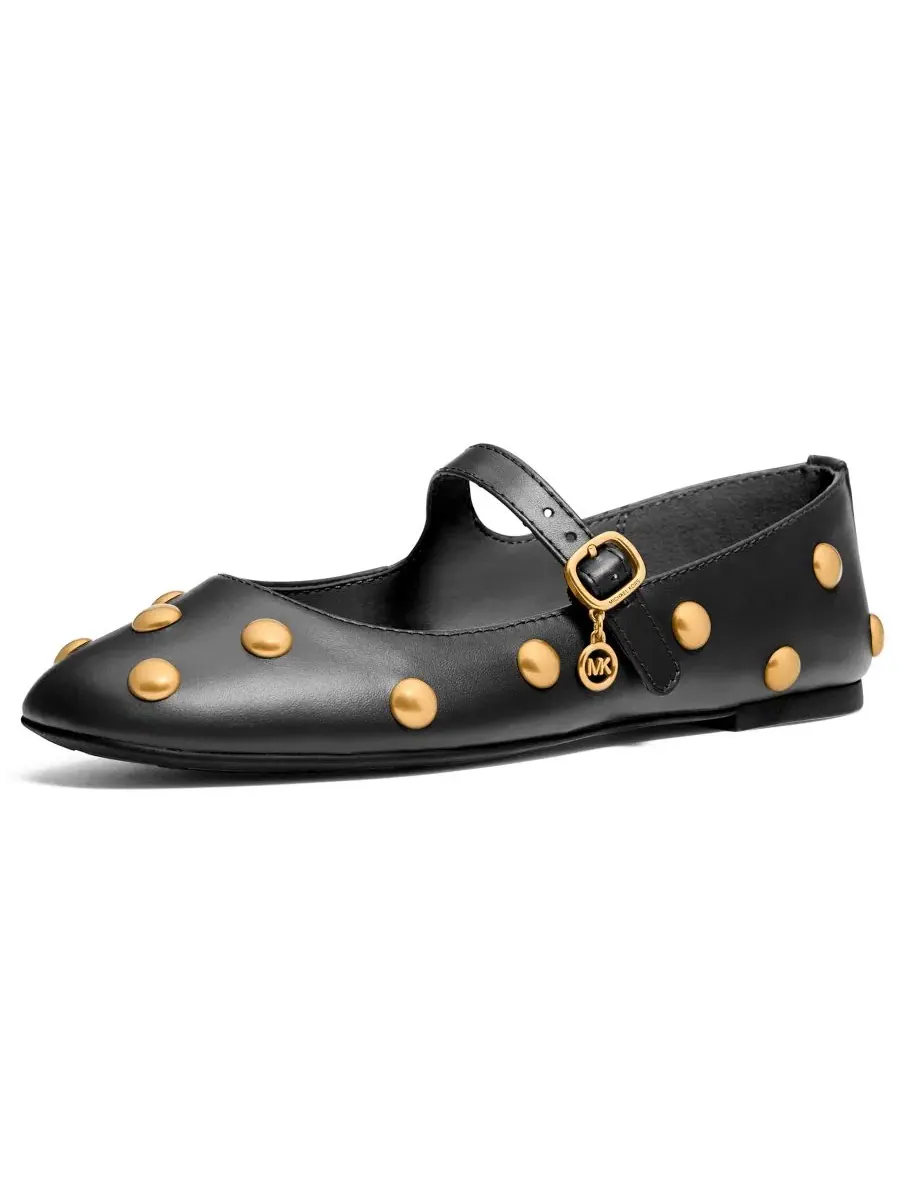 Женские балетки Nellie Flex Mary Jane Michael Kors — изображение 4 из 5, черный