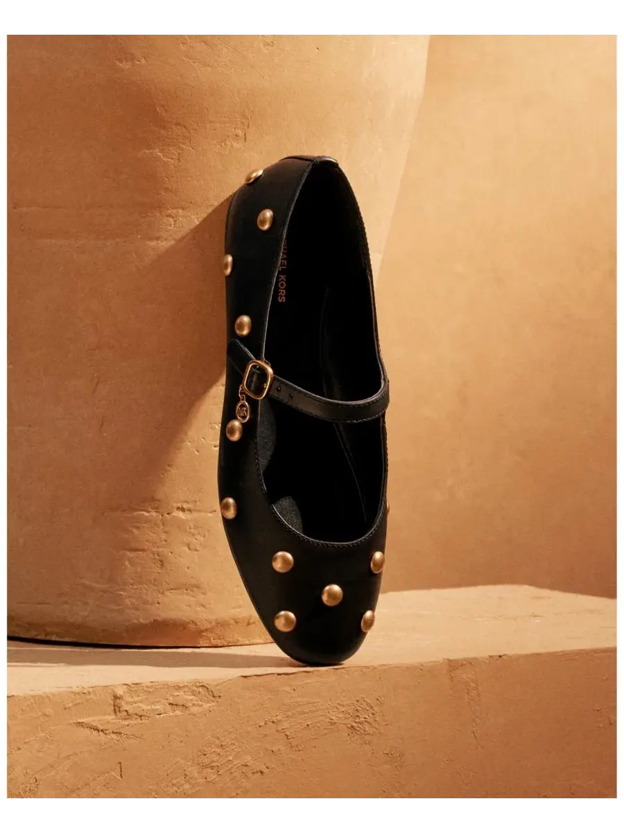 Женские балетки Nellie Flex Mary Jane Michael Kors — изображение 5 из 5, черный