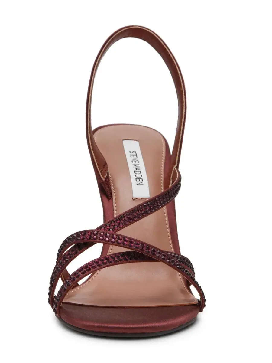 Босоножки на каблуке с пайетками Tamarose-R Steve Madden, Mocha Rhinestone — изображение 6 из 6