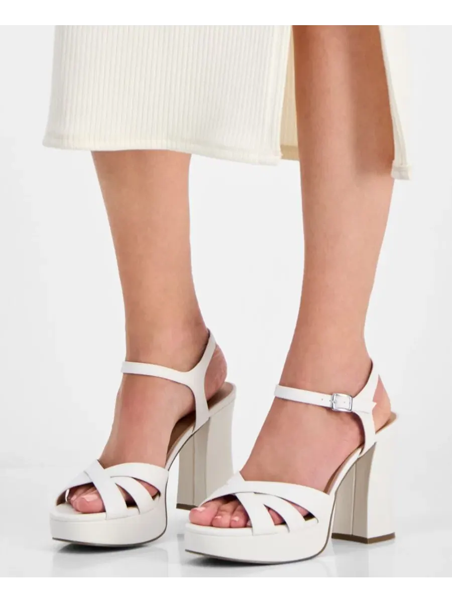 Сандалии Reemii на платформе Women's Wild Pair — изображение 2 из 6, белый