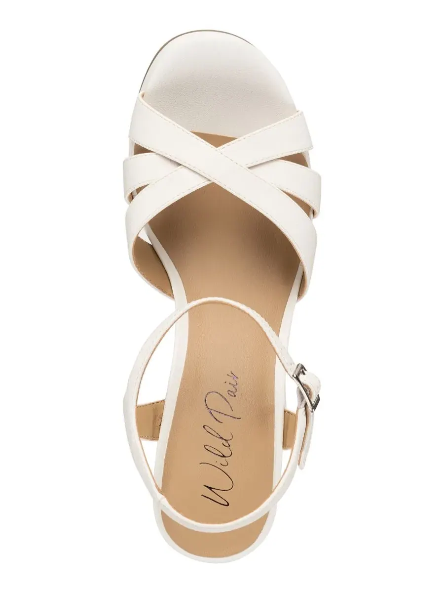 Сандалии Reemii на платформе Women's Wild Pair — изображение 5 из 6, белый