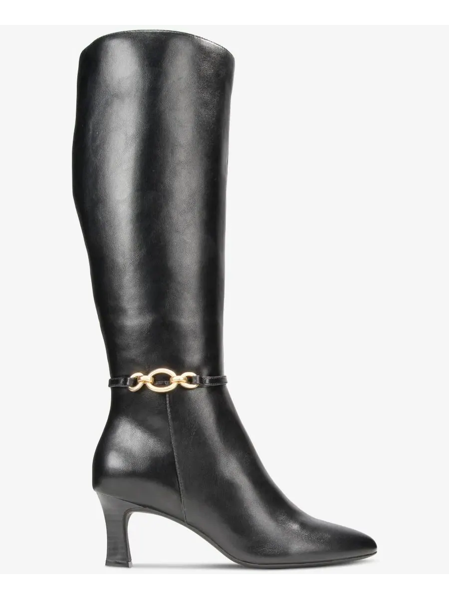 Ботинки Shaniaa Belt Pointed Toe Boot Style & Co — изображение 2 из 5, черный