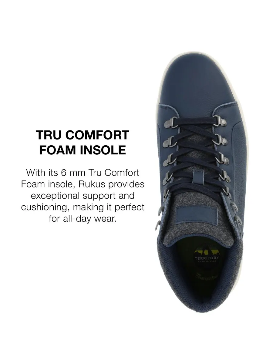 Мужские высокие кроссовки Ruckus Tru Comfort Foam Territory — изображение 6 из 9, синий